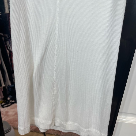 Vince small ribbed white tank top small - Picture 2 of 9